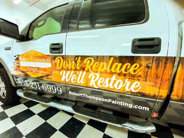 Partial Vehicle Wraps San Diego Broadway Heights CA