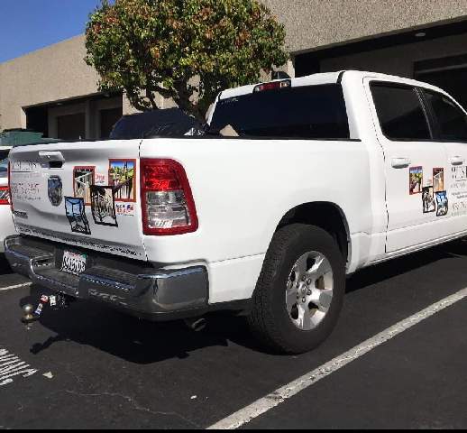 Partial Vehicle Wraps San Diego Mission Valley  California