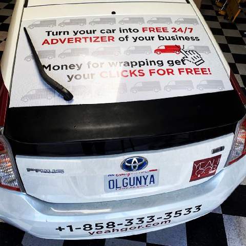 Partial Vehicle Wraps San Diego Old Town CA