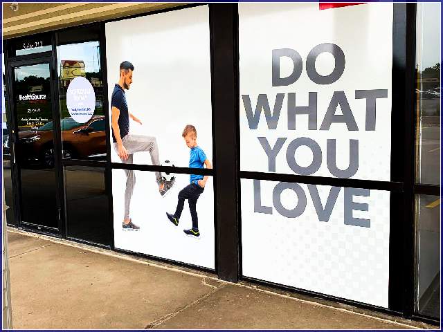 Window graphics San Diego Carmel Mountain Ranch California