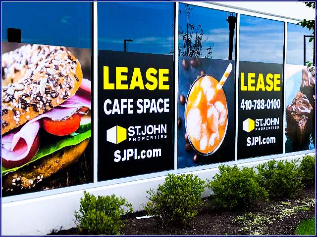 Window graphics San Diego Torrey Pines California