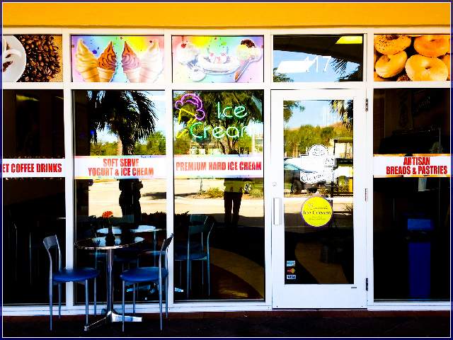 Window signage San Diego Pacific Highlands Ranch CA