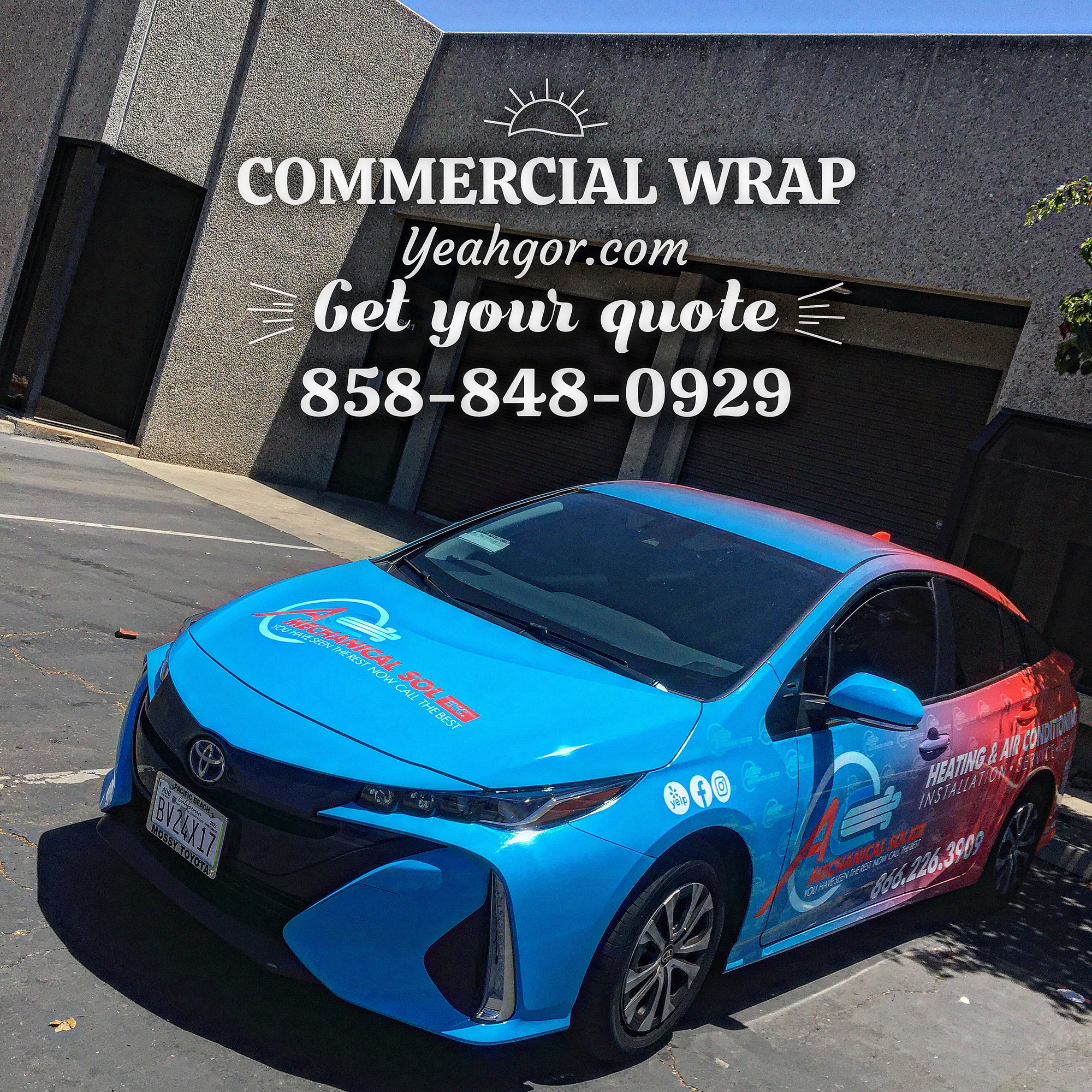 San Diego, CA – Vehicle Graphics and Car Signage San Diego for Small Businesses DM for details We do the car signage and vinyl decals for cars, vans, trailers, and trucks.