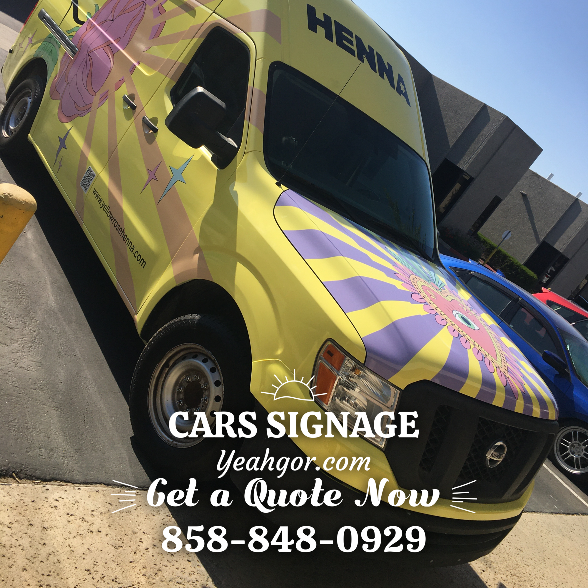 Chula Vista, CA – Cars Signage and Company Logo Vinyl Decals for Small Businesses.