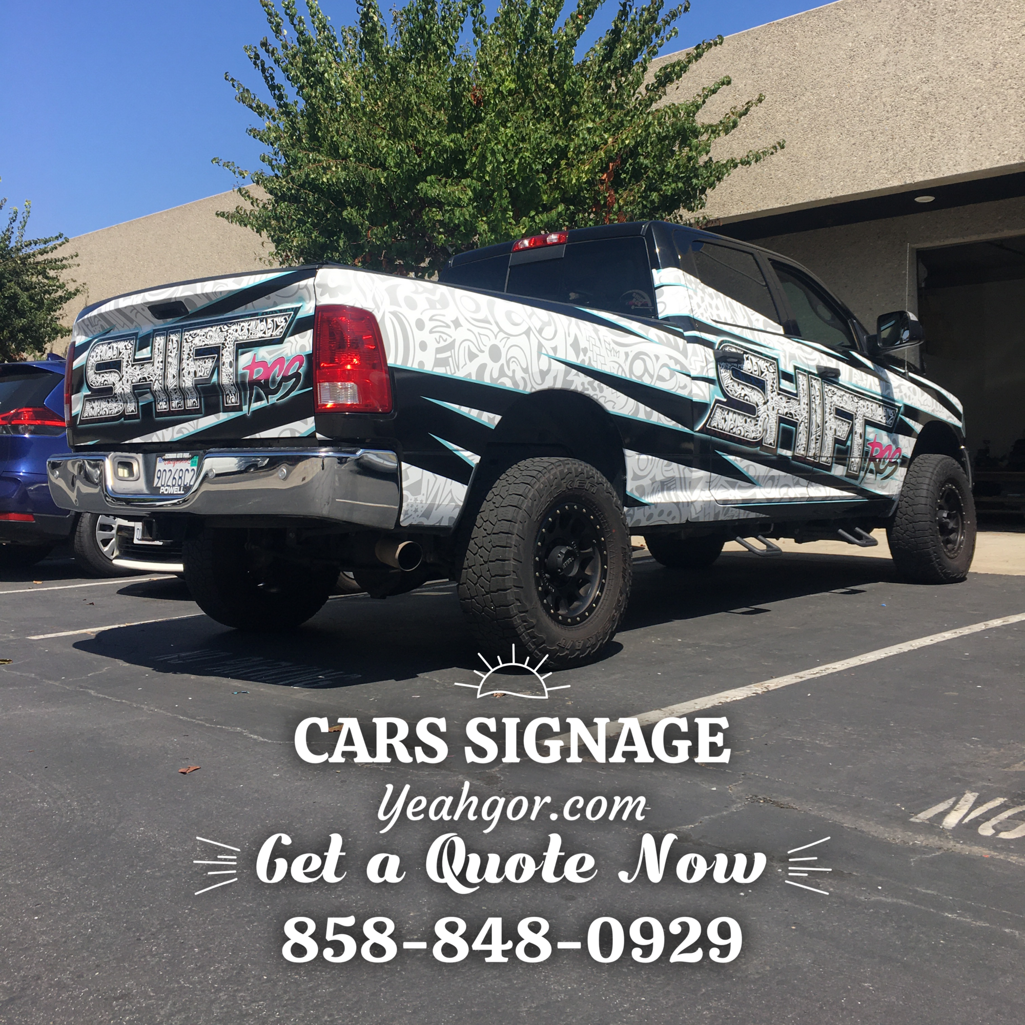 Santee, CA – Vehicle Graphics and Car Signage San Diego for Small Businesses DM for details Are you looking to take your business to the next level with car signage?